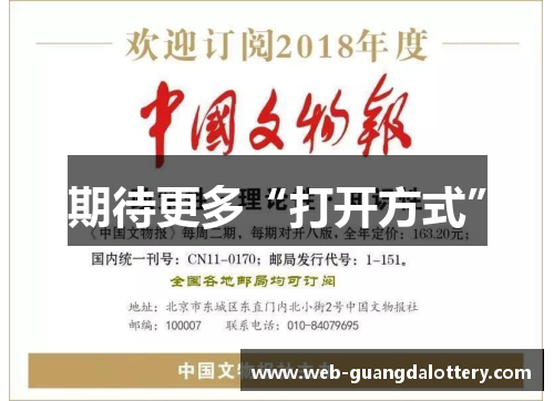 期待更多“打开方式”